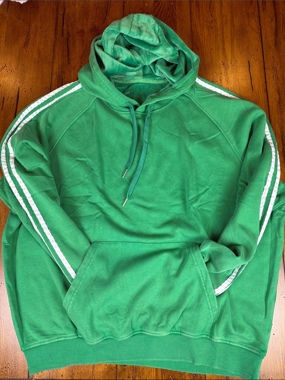 Kelley Green Women’s Sweatshirt Hoodie w/ Kangaroo Pouch Pocket Size Large